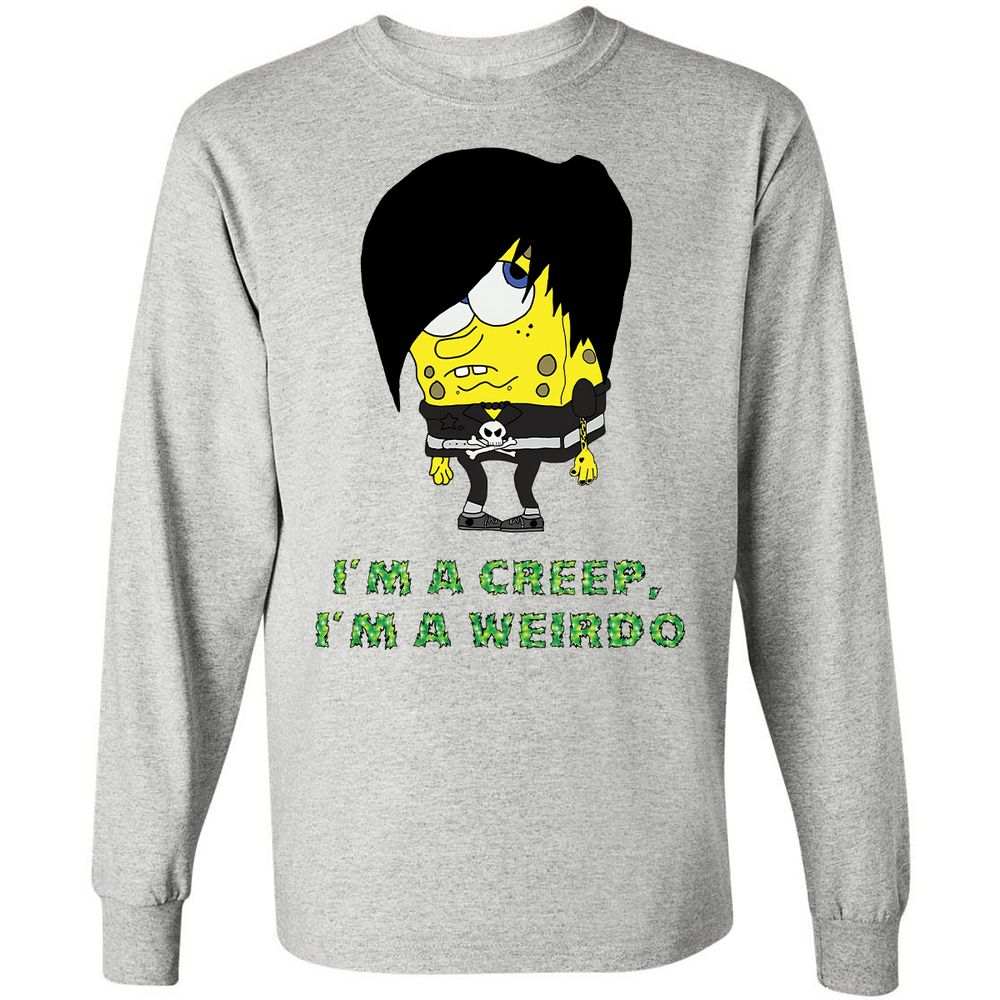 Long Sleeve T-Shirt - L3CWA4B6 - Ash - 5