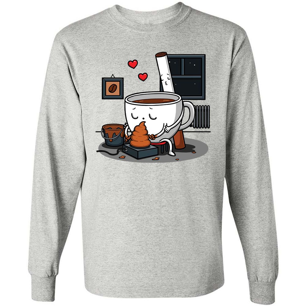 Long Sleeve T-Shirt - G1G8UFGU - Ash - 5