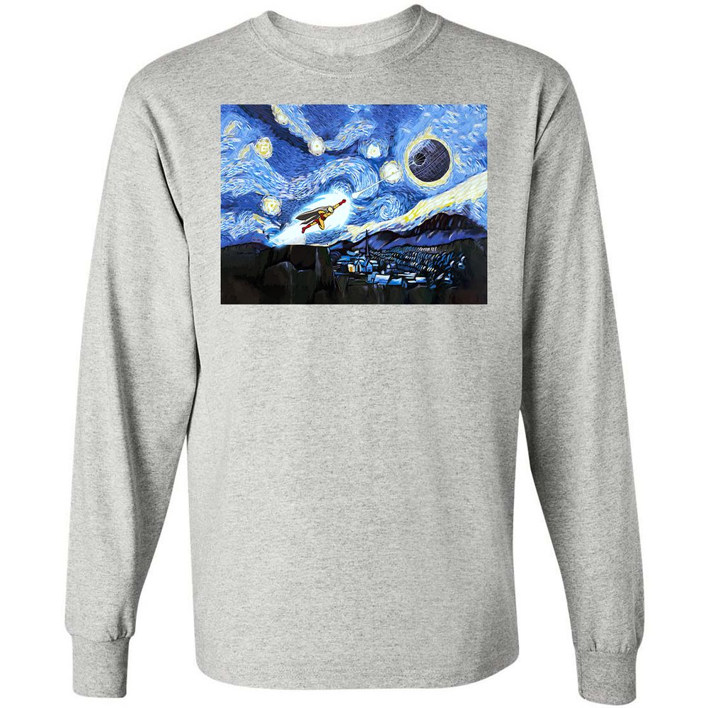Long Sleeve T-Shirt - 1KH4U8LZ - Ash - 5