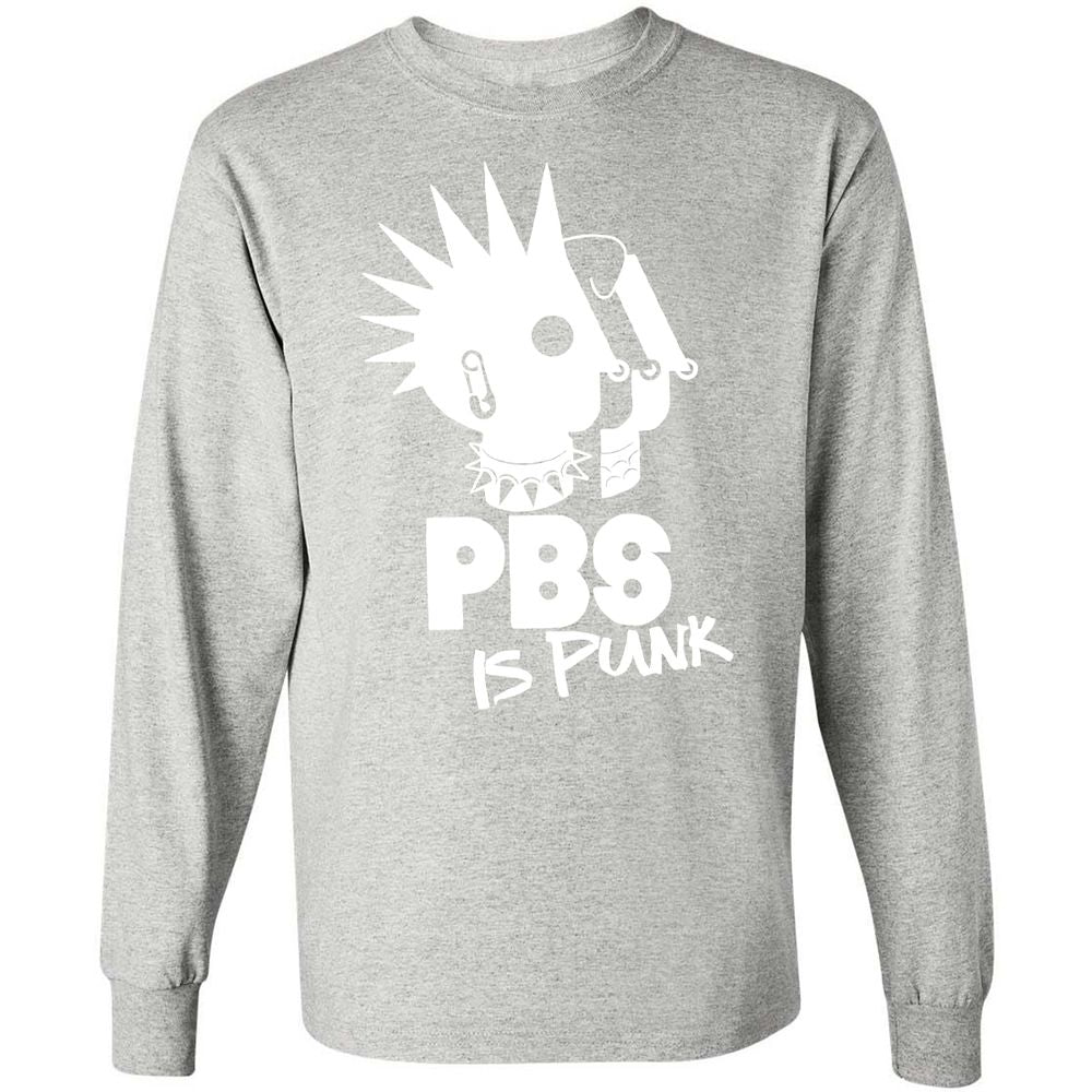 Long Sleeve T-Shirt - 6B96WS3V - Ash - 5