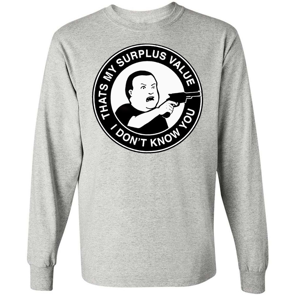 Long Sleeve T-Shirt - WFS5AY18 - Ash - 5