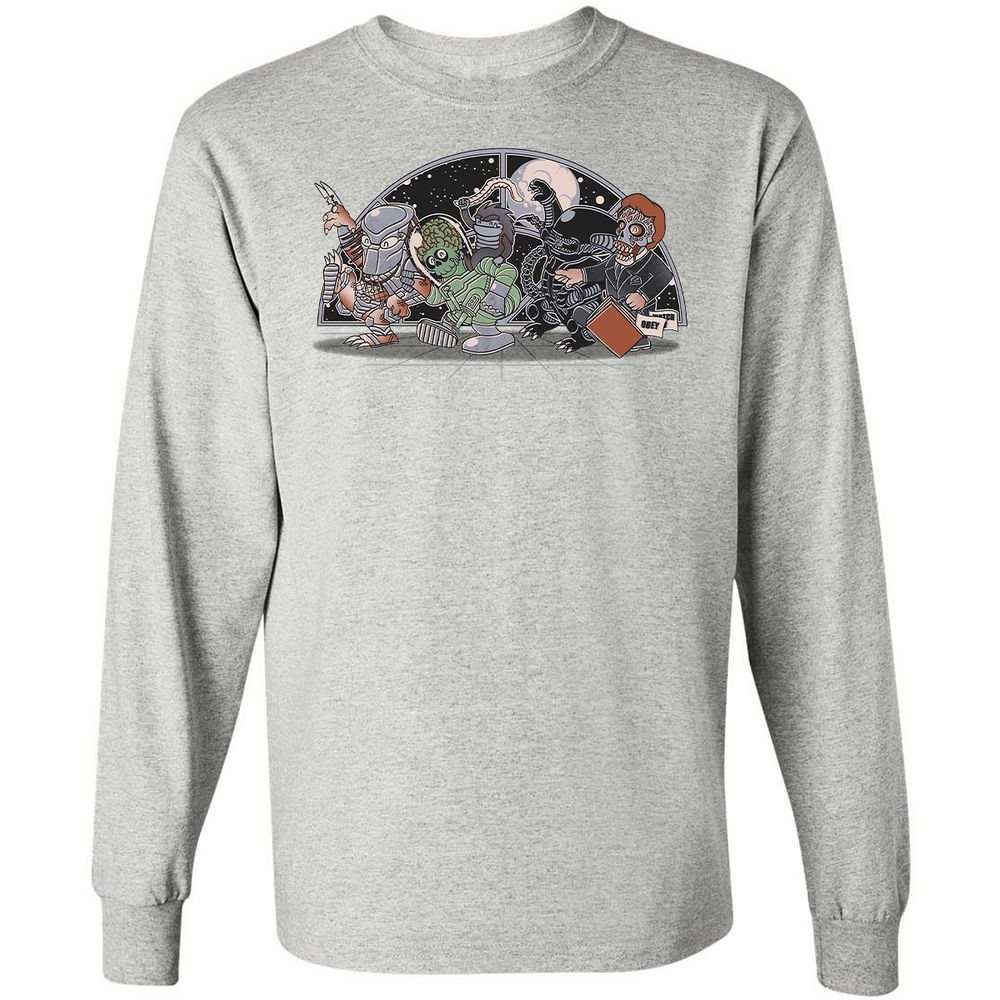 Long Sleeve T-Shirt - AT3YRKNA - Ash - 5