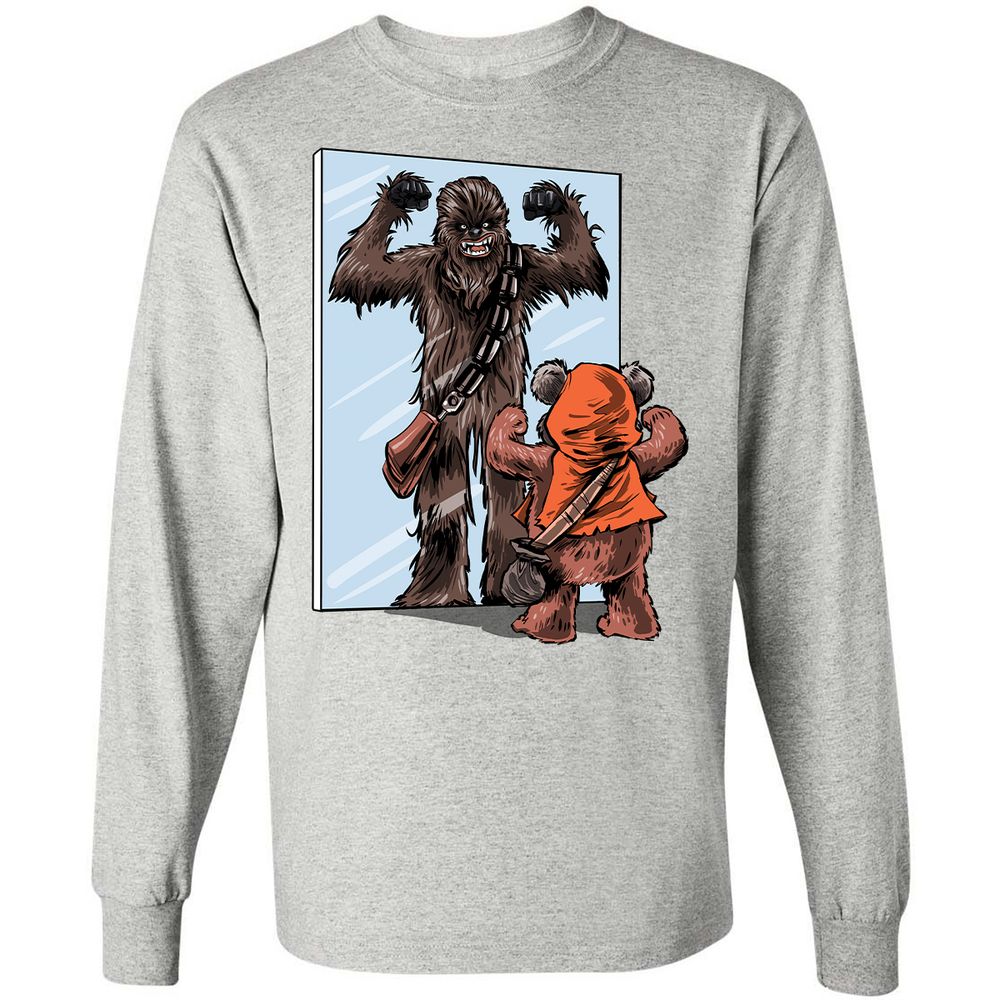 Long Sleeve T-Shirt - PYXX2XM5 - Ash - 5