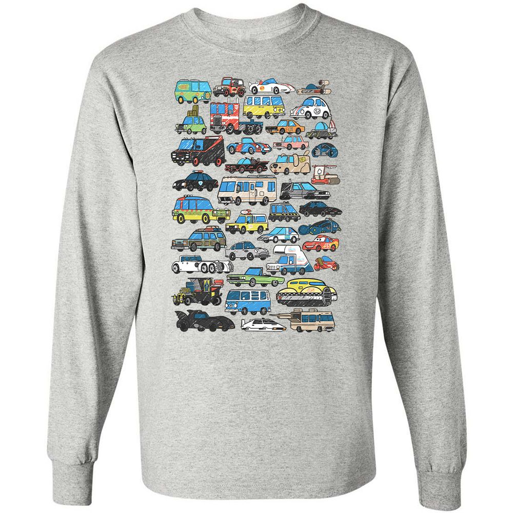 Long Sleeve T-Shirt - JK22N8UX - Ash - 5