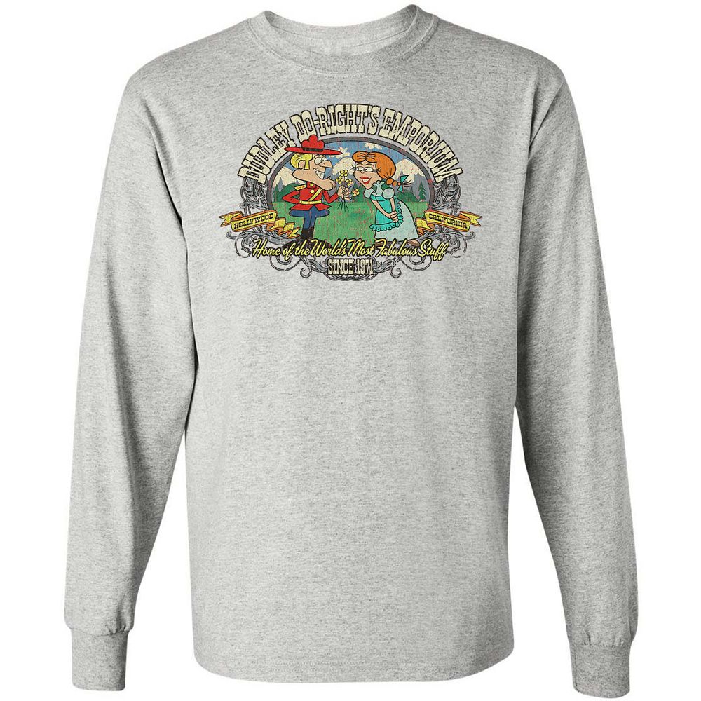 Long Sleeve T-Shirt - UQJM8KDW - Ash - 5