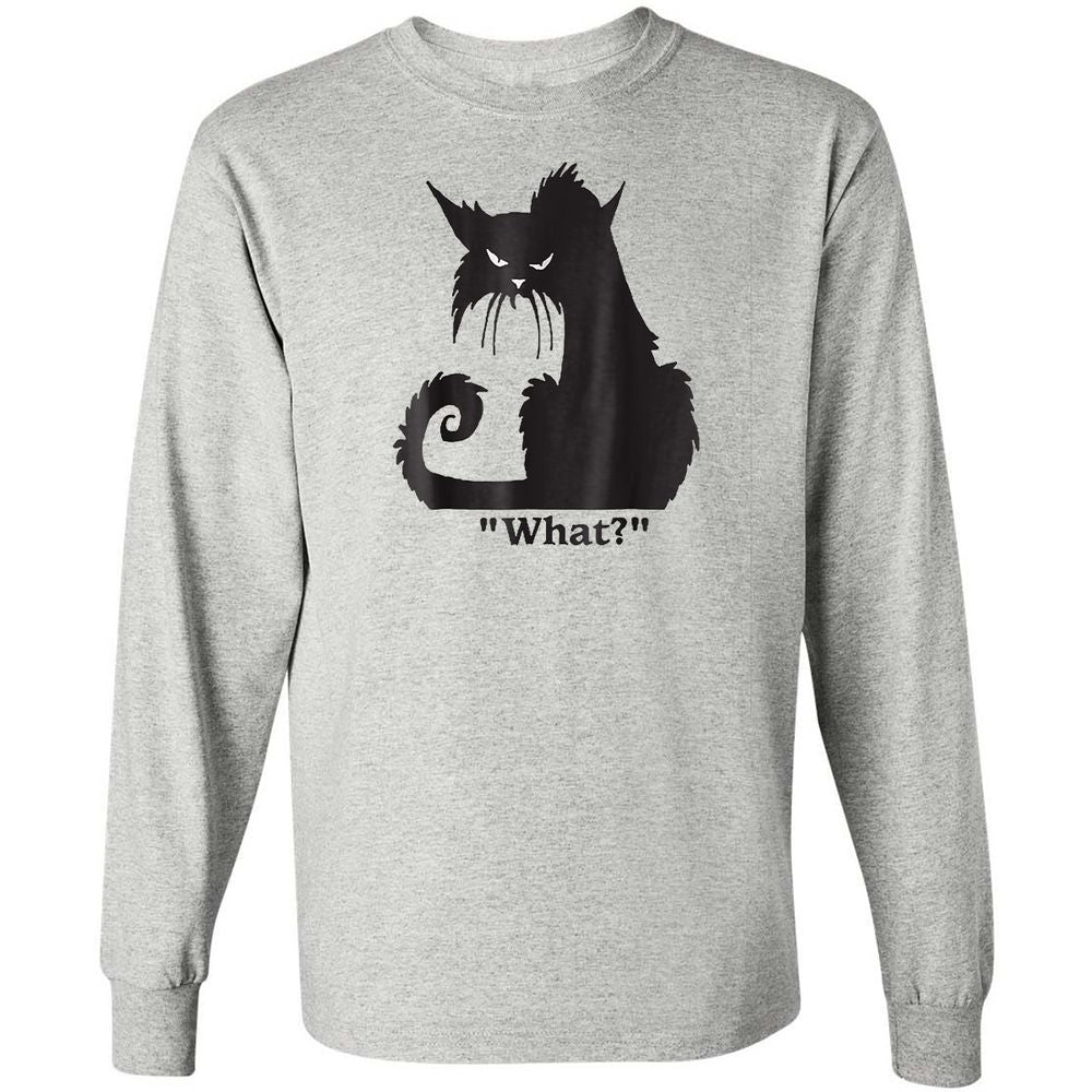 Long Sleeve T-Shirt - HXG6E92Y - Ash - 5