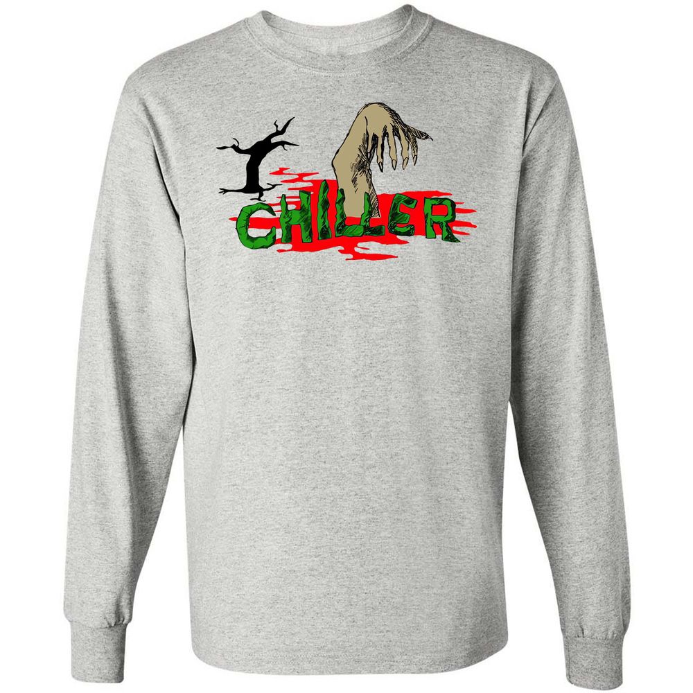 Long Sleeve T-Shirt - MVZZFJVH - Ash - 5