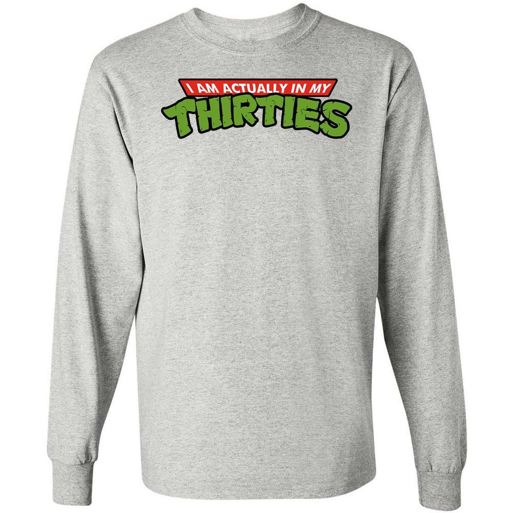 Long Sleeve T-Shirt - Y77K6K58 - Ash - 5