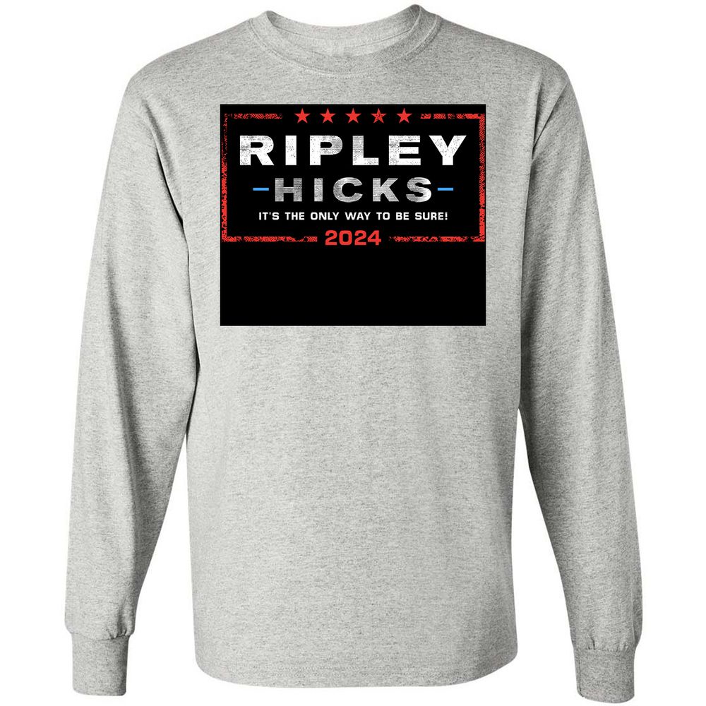 Long Sleeve T-Shirt - 4YYQ8D86 - Ash - 5