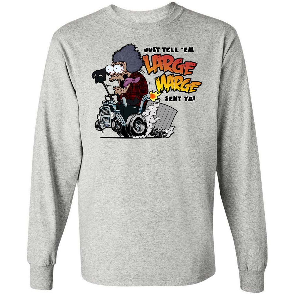Long Sleeve T-Shirt - 6ESRHJCR - Ash - 5