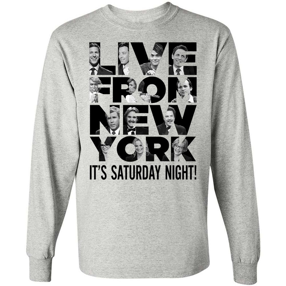 Long Sleeve T-Shirt - FKAJ12JL - Ash - 5