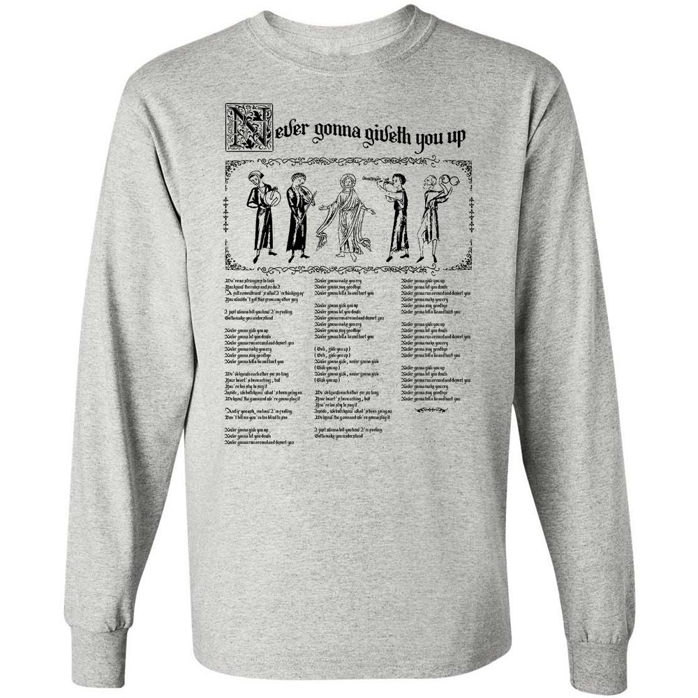 Long Sleeve T-Shirt - JCP5CBZ5 - Ash - 5