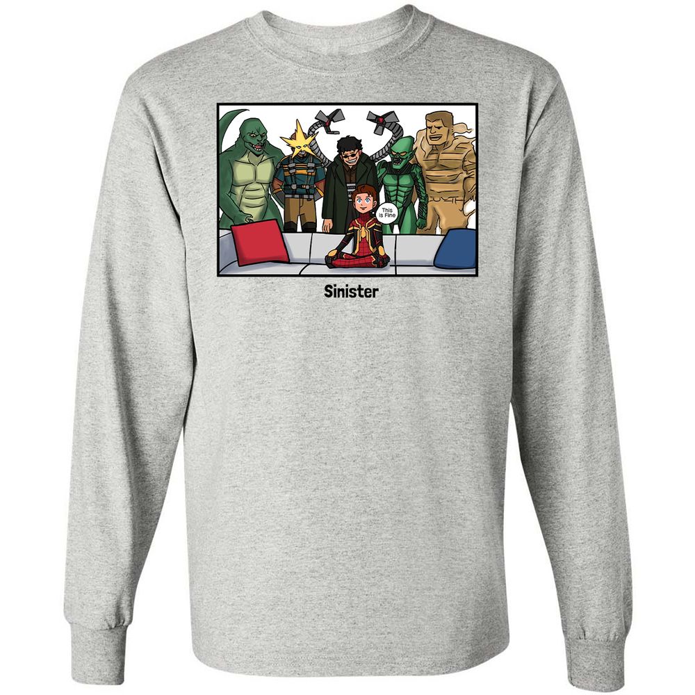 Long Sleeve T-Shirt - Z97VGDM1 - Ash - 5