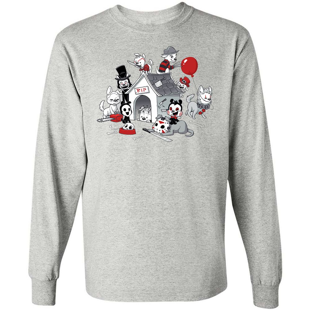 Long Sleeve T-Shirt - GVPAPUS7 - Ash - 5