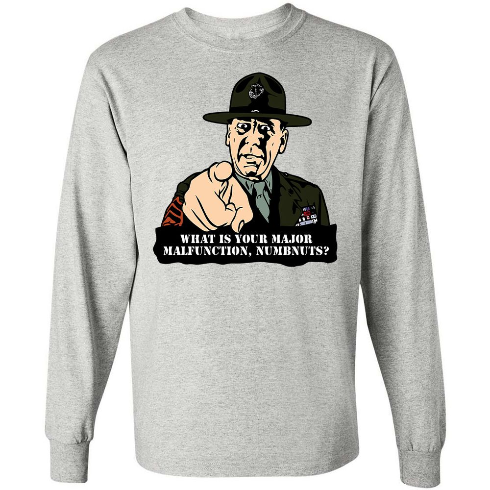 Long Sleeve T-Shirt - M9915R46 - Ash - 5