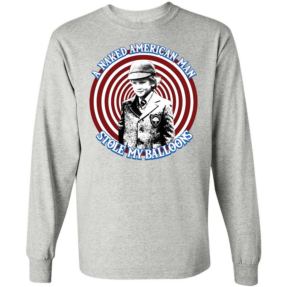 Long Sleeve T-Shirt - UBC7D3QC - Ash - 5