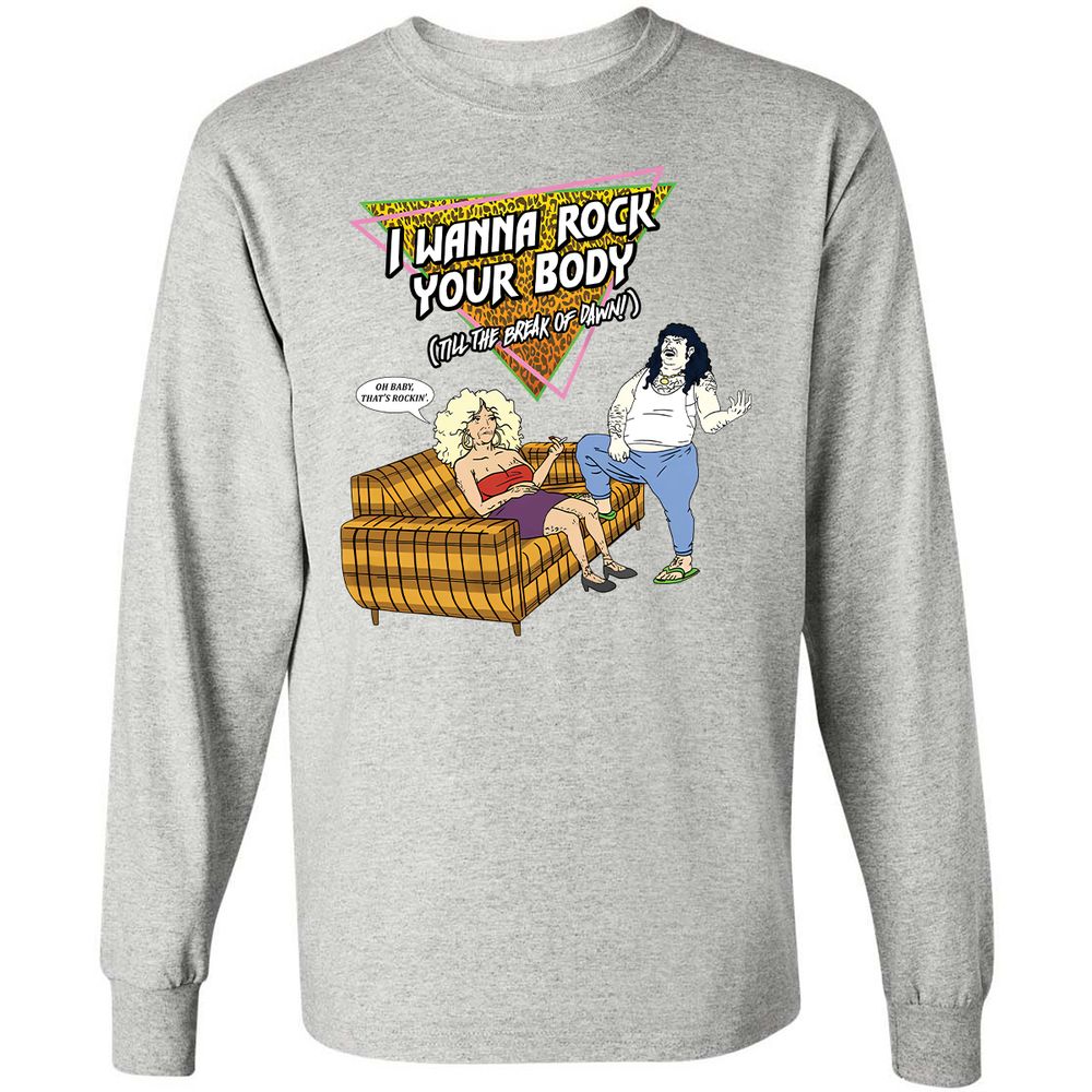 Long Sleeve T-Shirt - JNJ1DX3X - Ash - 5