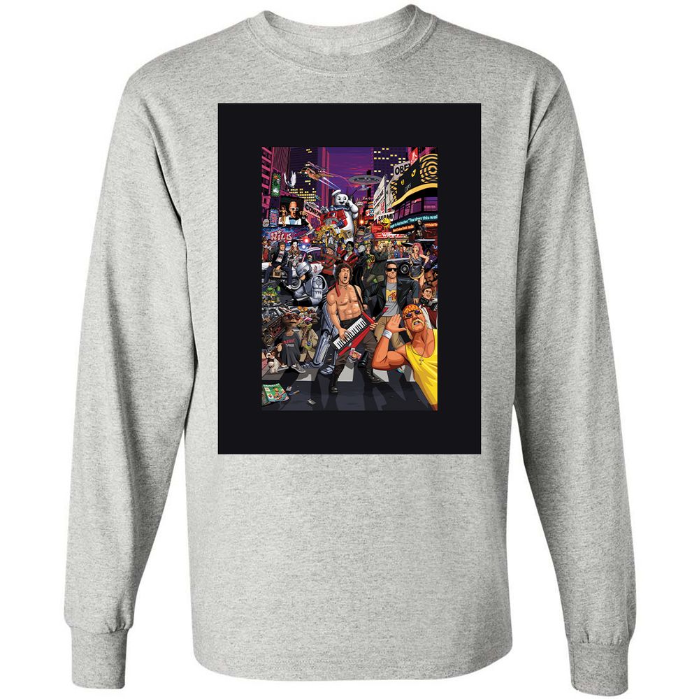 Long Sleeve T-Shirt - V1JUW73C - Ash - 5