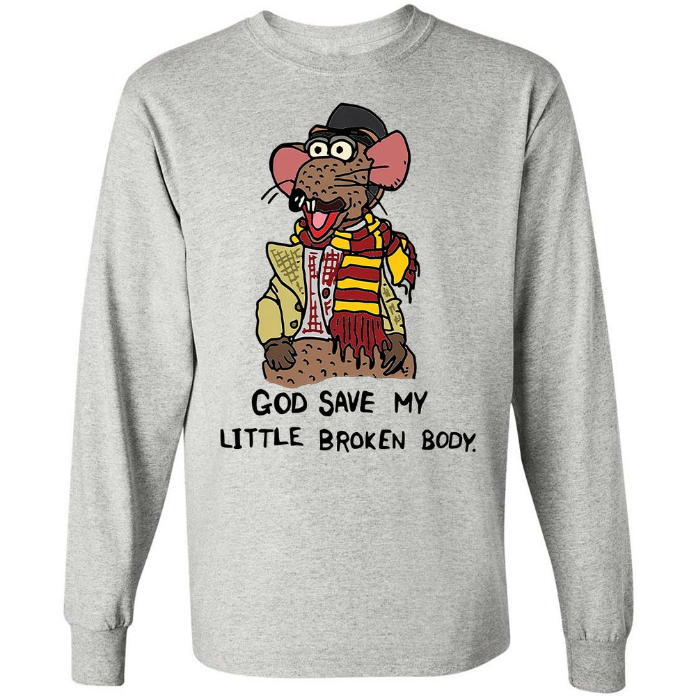 Long Sleeve T-Shirt - 5WBLV5PD - Ash - 5