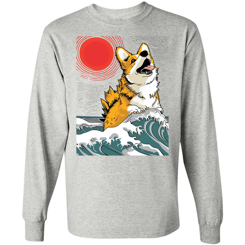 Long Sleeve T-Shirt - TDKS28ZN - Ash - 5