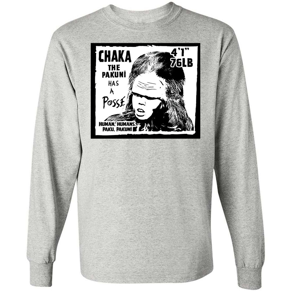 Long Sleeve T-Shirt - KVYY92XZ - Ash - 5