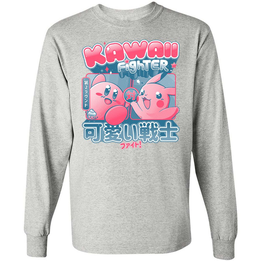 Long Sleeve T-Shirt - 8WL55ADY - Ash - 5