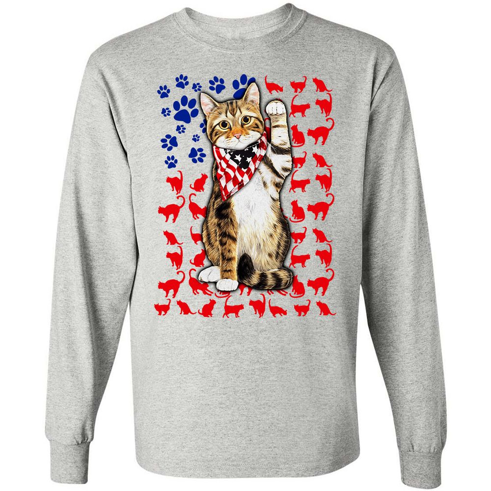 Long Sleeve T-Shirt - H71REQGH - Ash - 5