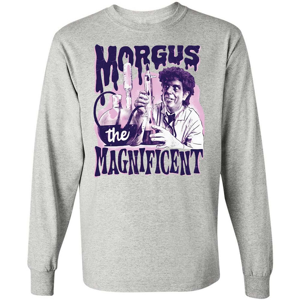 Long Sleeve T-Shirt - M8GTHZAD - Ash - 5