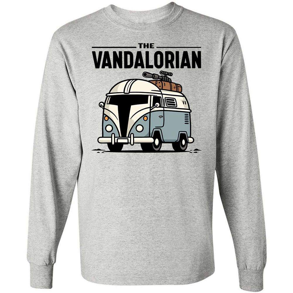 Long Sleeve T-Shirt - C7BPV85K - Ash - 5