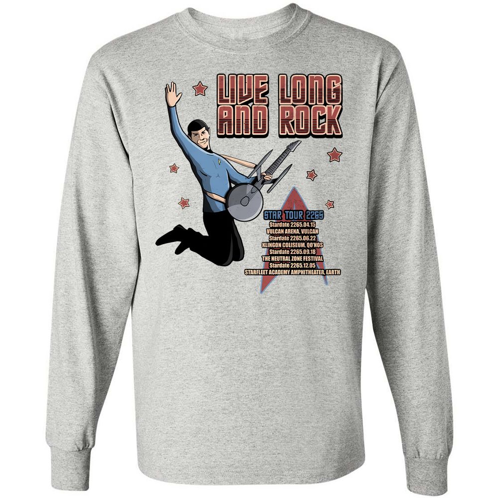 Long Sleeve T-Shirt - FLGH4G91 - Ash - 5