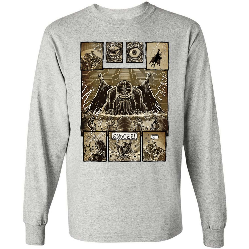 Long Sleeve T-Shirt - BVJVAAY2 - Ash - 5
