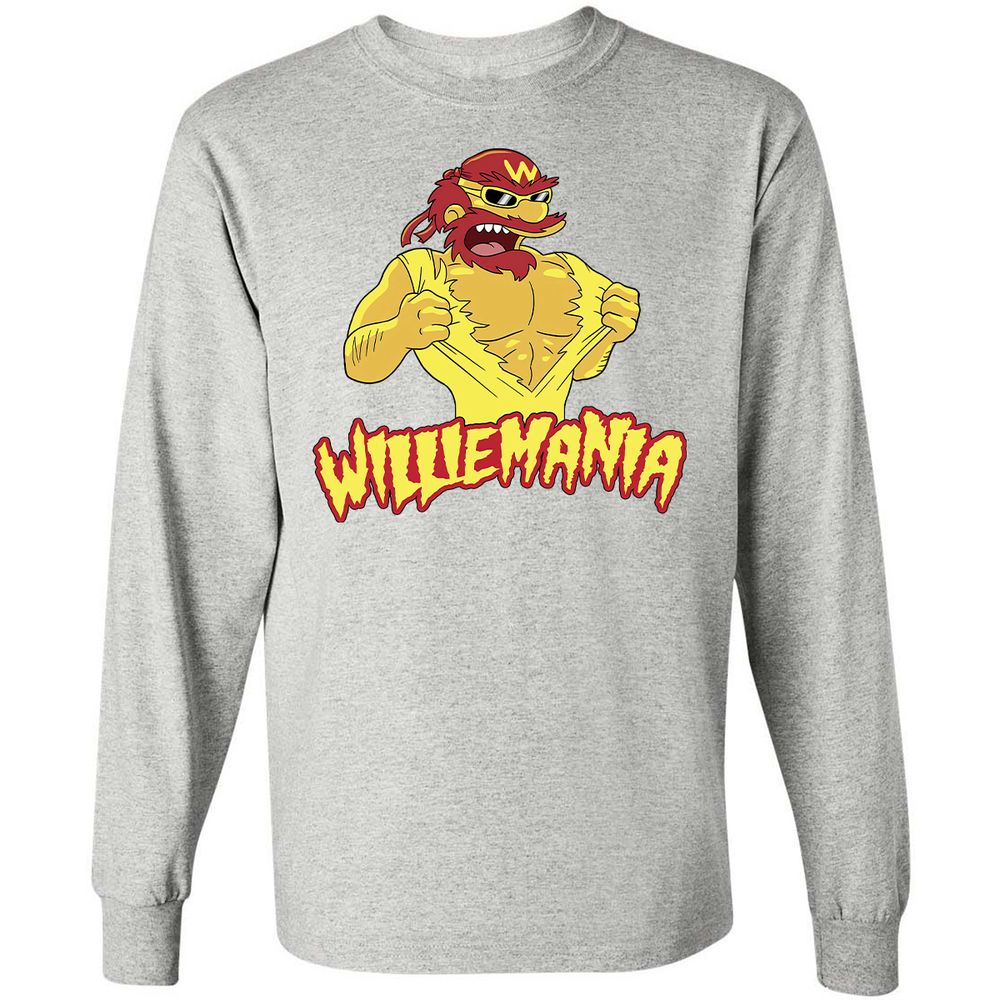 Long Sleeve T-Shirt - QR3GWYF3 - Ash - 5