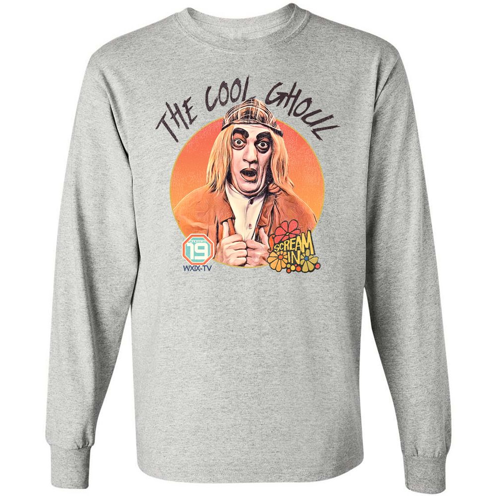 Long Sleeve T-Shirt - MHN8AZK7 - Ash - 5