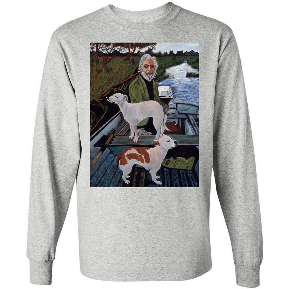 Long Sleeve T-Shirt - YDHHS7RL - Ash - 5