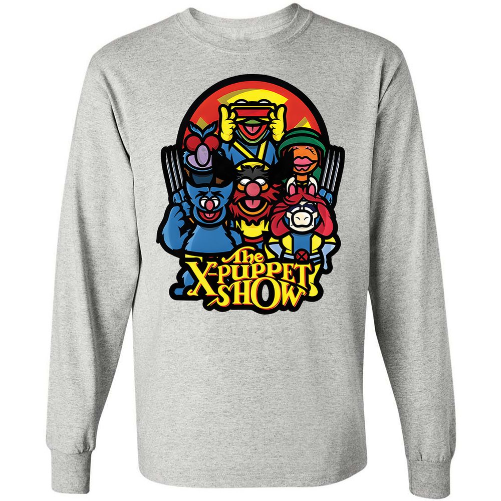 Long Sleeve T-Shirt - LFZVT7QH - Ash - 5