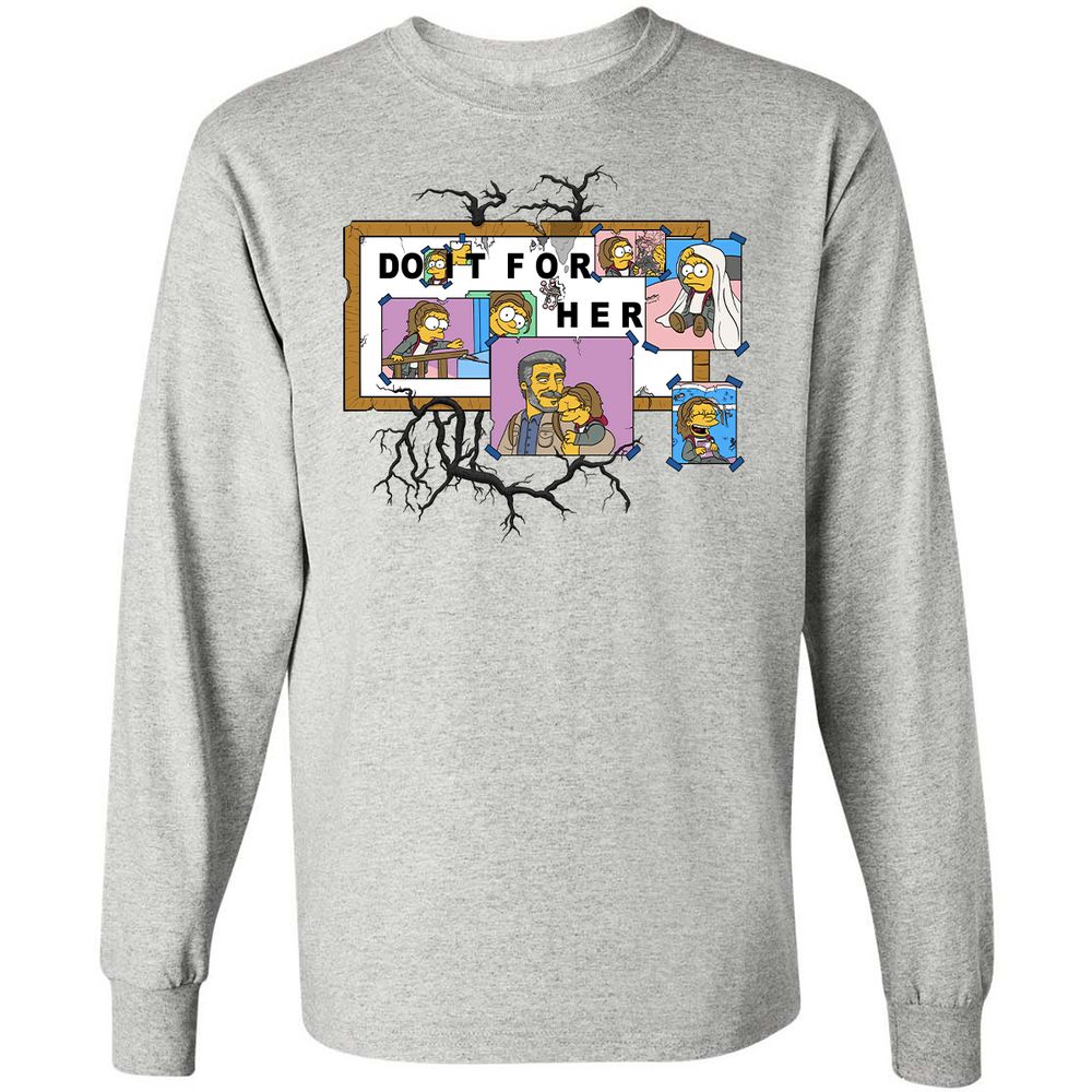 Long Sleeve T-Shirt - TFVJRTR4 - Ash - 5