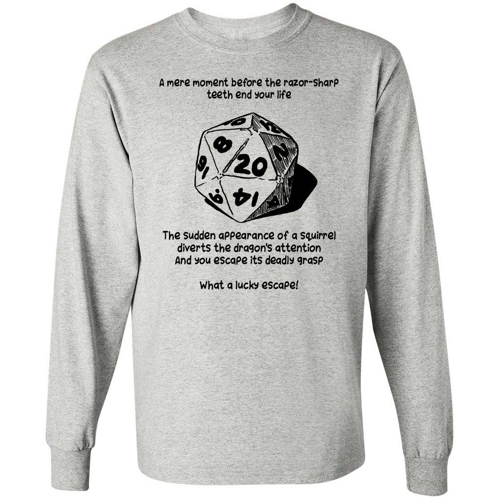 Long Sleeve T-Shirt - LCLB7F64 - Ash - 5