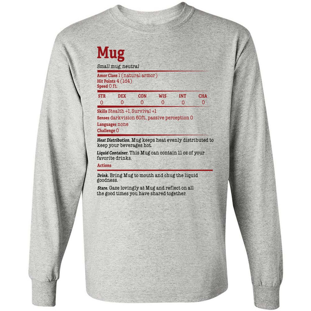 Long Sleeve T-Shirt - 72F8WKSM - Ash - 5