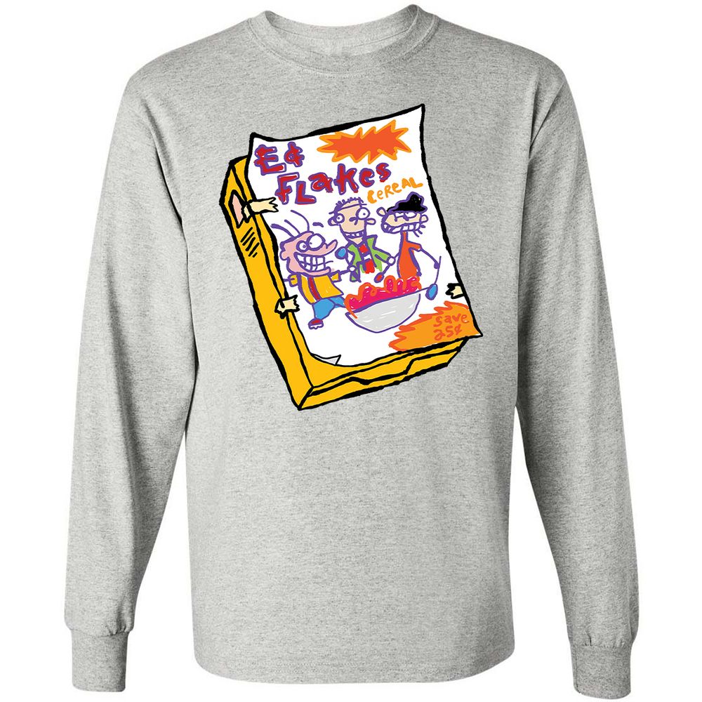 Long Sleeve T-Shirt - 4JN6NNGA - Ash - 5