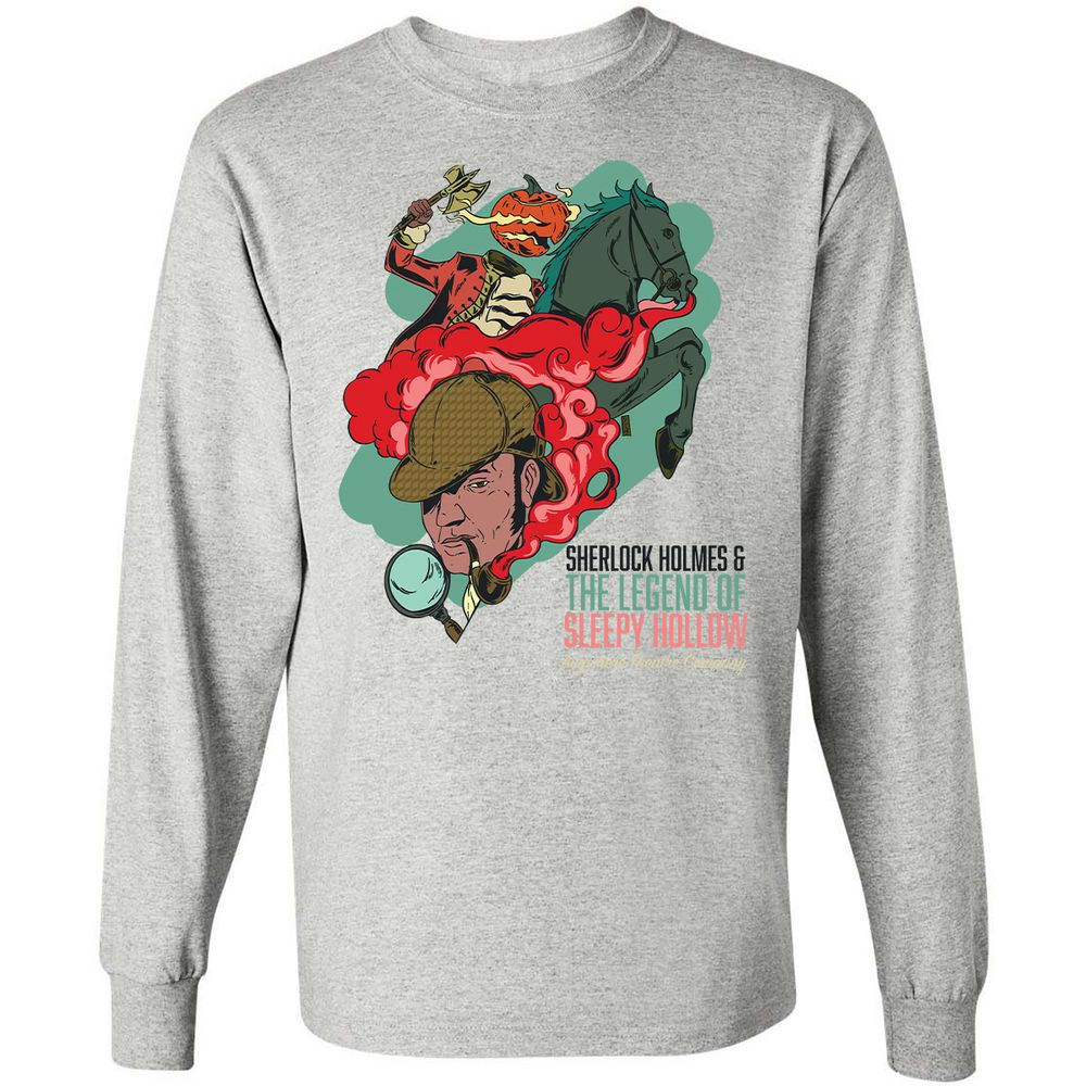 Long Sleeve T-Shirt - 2HHAEZPF - Ash - 5