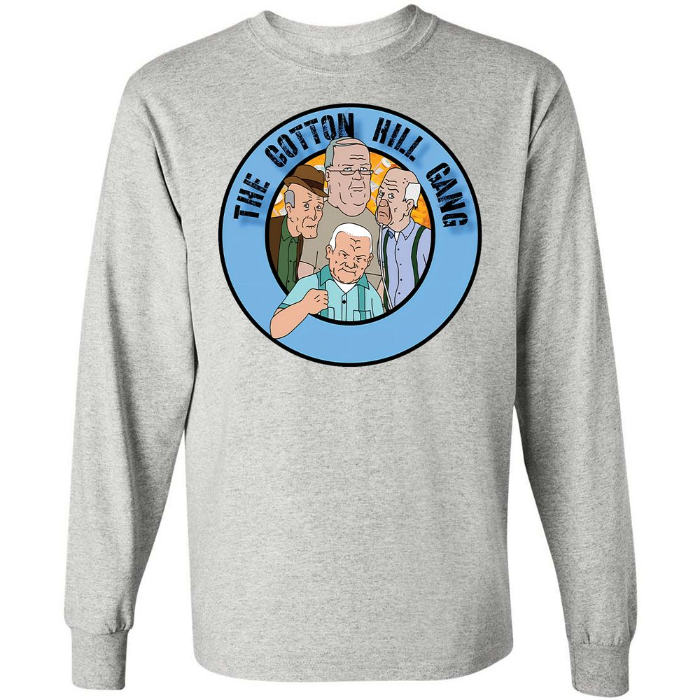 Long Sleeve T-Shirt - QD92LR68 - Ash - 5