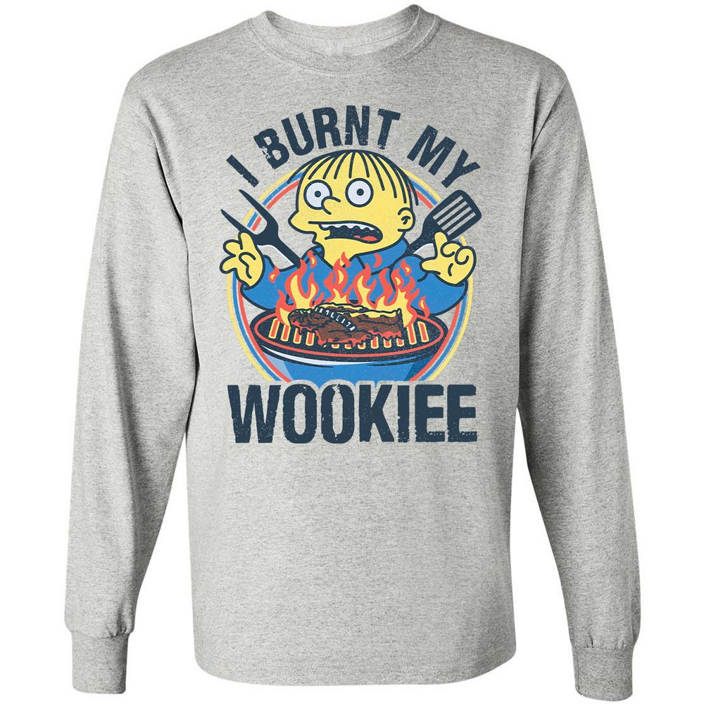 Long Sleeve T-Shirt - QCRGQS72 - Ash - 5