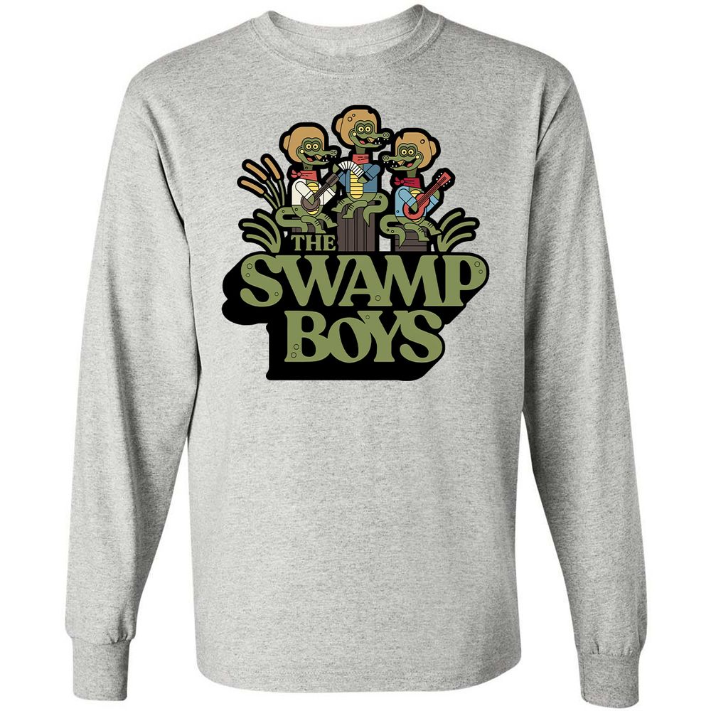 Long Sleeve T-Shirt - 7Y2XTSWU - Ash - 5