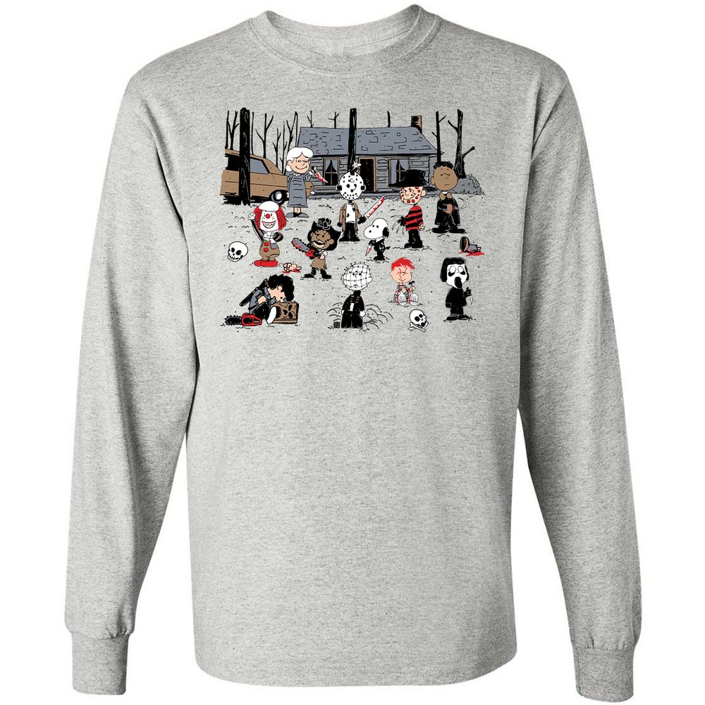 Long Sleeve T-Shirt - 51FKLSFF - Ash - 5