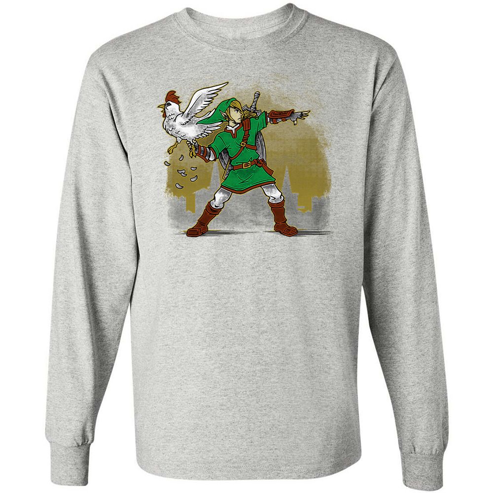Long Sleeve T-Shirt - E6NVD2U5 - Ash - 5