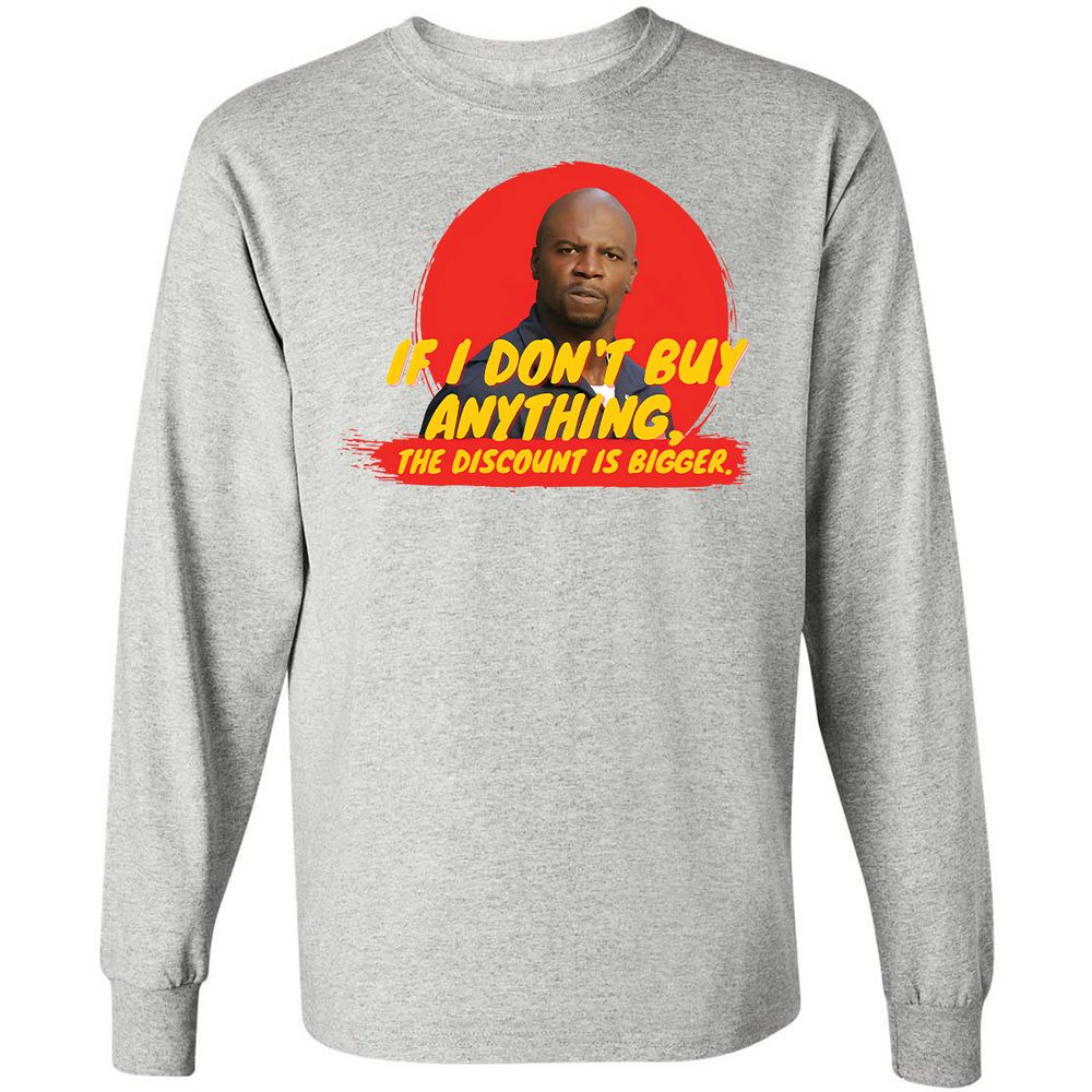 Long Sleeve T-Shirt - 3L97JHXE - Ash - 5