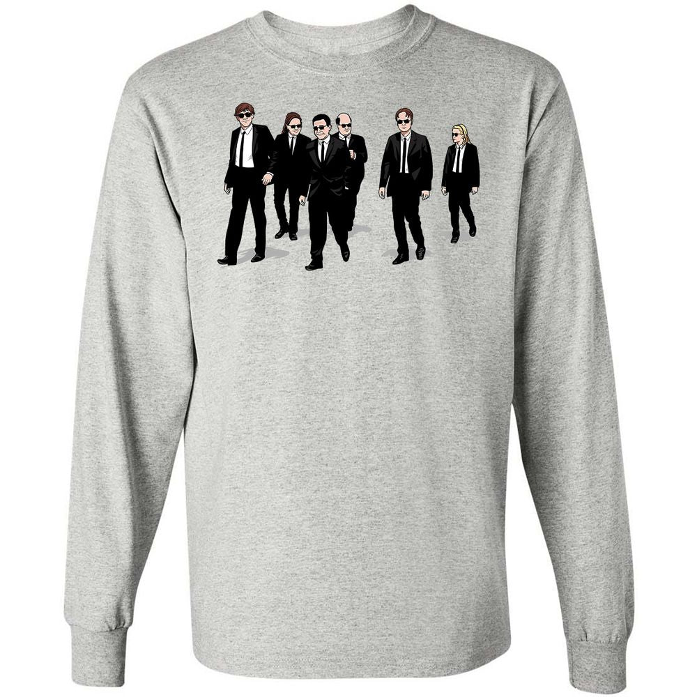 Long Sleeve T-Shirt - 7DA1F2M3 - Ash - 5