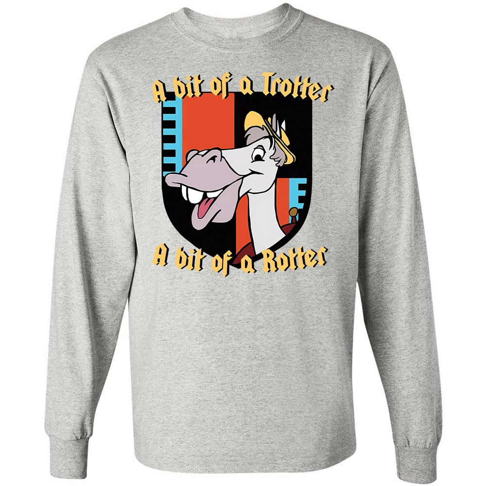 Long Sleeve T-Shirt - Y9ZH2UH9 - Ash - 5