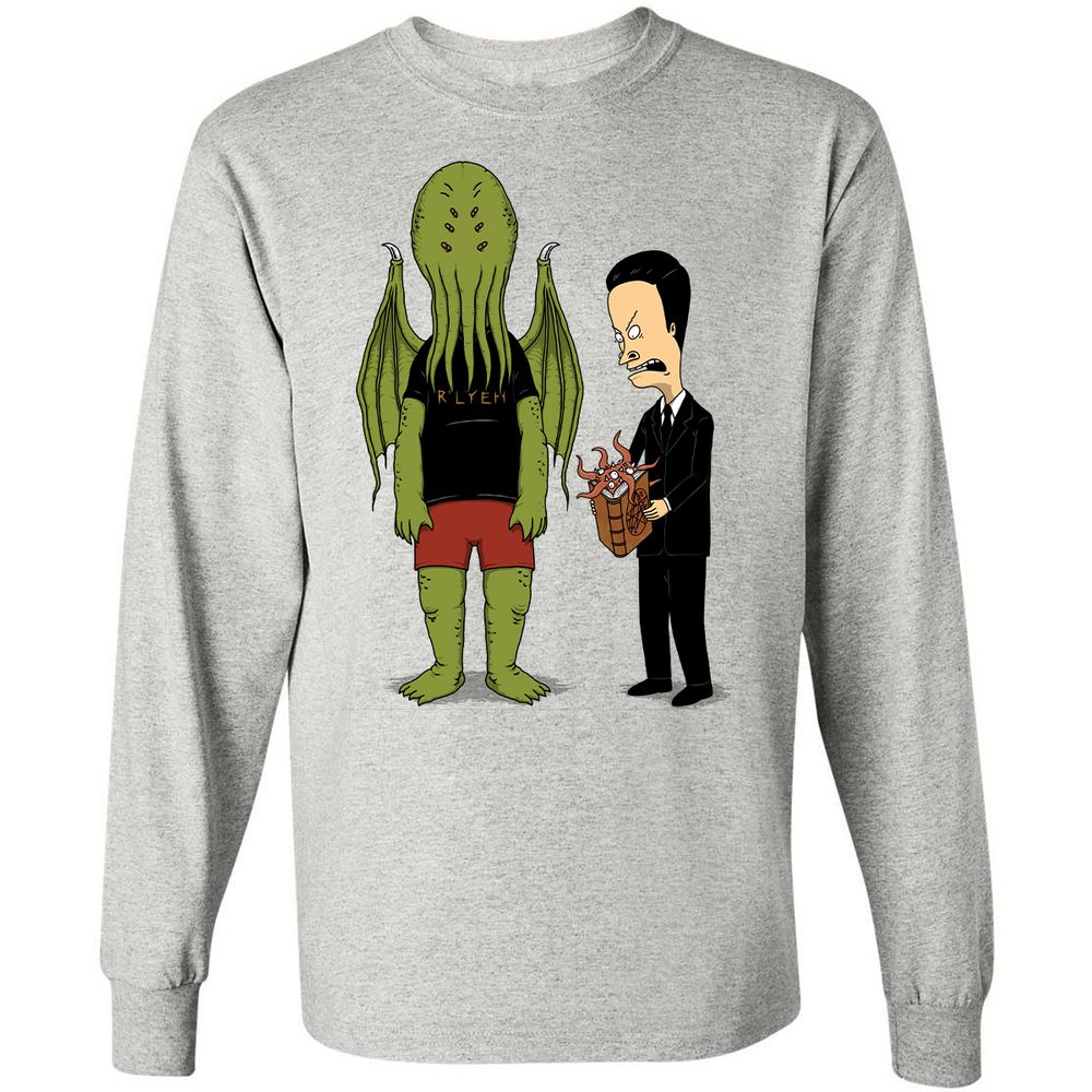 Long Sleeve T-Shirt - 8MC71HMX - Ash - 5