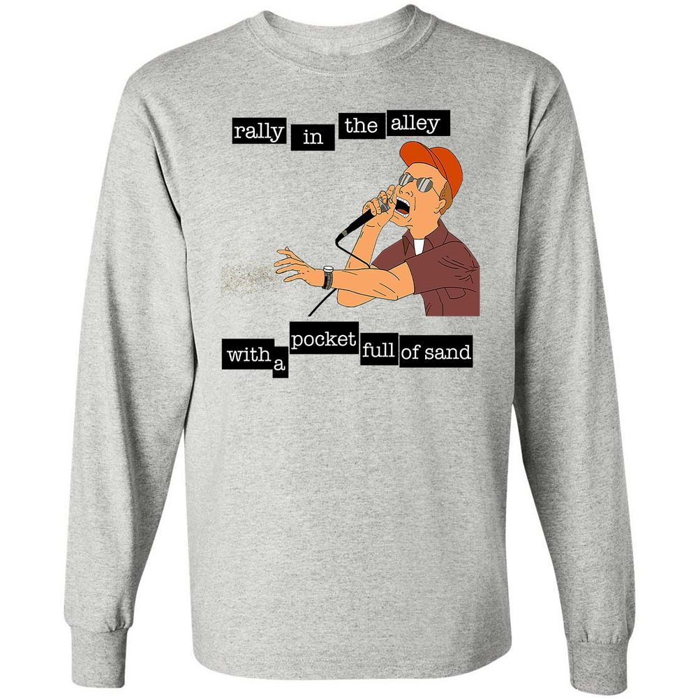 Long Sleeve T-Shirt - 8SQWV7WS - Ash - 5